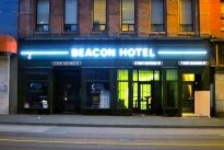 Image of the Beacon Hotel Sign