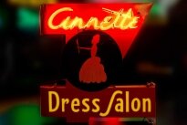 Image of Annette Dress Salon Neon Sign