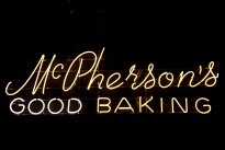 McPherson's Good Baking Sign